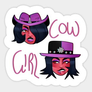 COWGAL - NISHA THE LAWBRINGER Sticker